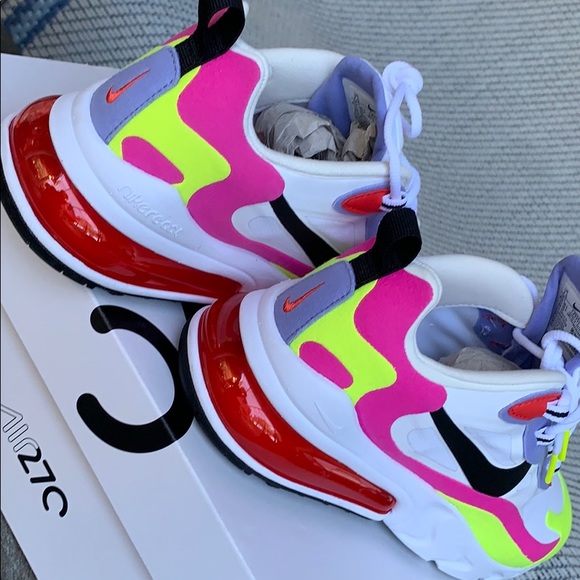 NIKE W AIR MAX 270 REACT white/light thistle-black - Picture 11 of 16